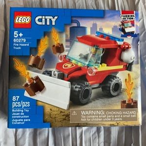 Lego City Fire Hazard Truck #60279